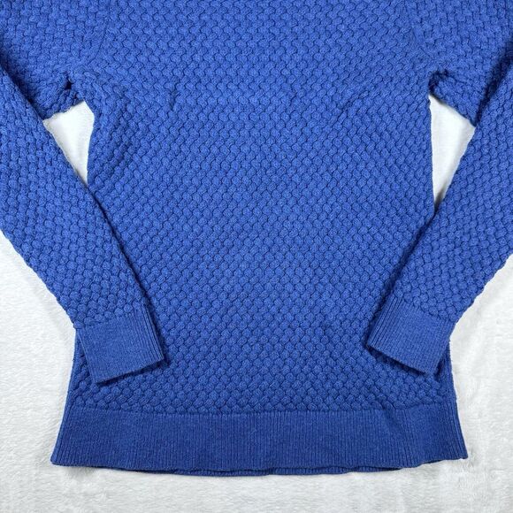vintage L.L. Bean Sweater Women's Medium Heavy Knit Fisherman - Picture 9 of 13